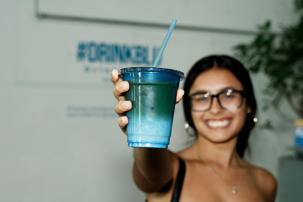 ceremonial grade, in a cup.
